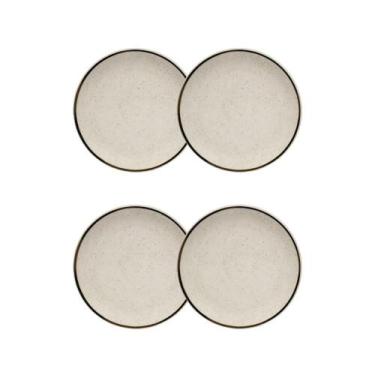 Imagem de Conjunto 4 Pratos de Sobremesa 18,5 cm Brisa Cerâmica Oxford