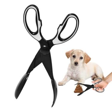 Imagem de Pá de cocô para cães - Coletor para cães pequenos ao ar livre - Acessórios para animais de estimação sem toque para andar na entrada da garagem, canil pequeno, quintal, gramado, jardim, parque