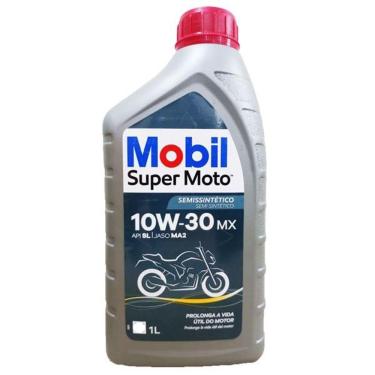 Imagem de Oleo Semissintetico 4t Super Moto 10w30 Mobil