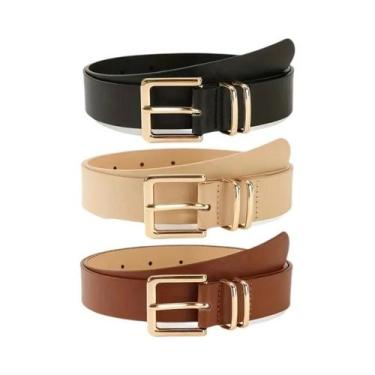 Imagem de Cinto Feminino Ajustável De material sintético Com Fivela De Pino, Ace