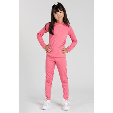 Imagem de Conjunto Infantil feminino Blusa + calça Térmica-Feminino
