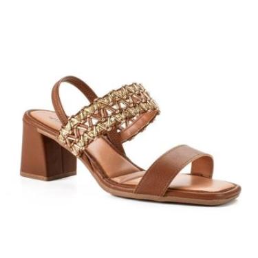 Imagem de Sandália Mississipi de Salto Bloco Feminina J0511-Feminino