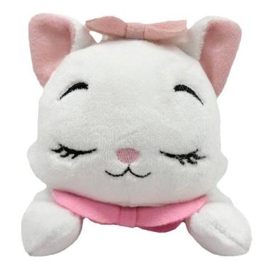 Imagem de Pelucia Disney Chaveiro Clipon Dormindo Marie 12CM FUN