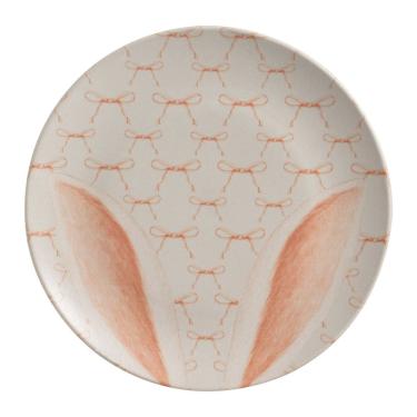 Imagem de Prato Raso Em Cerâmica Coup Stoneware Entre Laços 26,5cm Porto Brasil