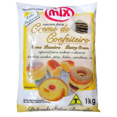 Imagem de Mistura para Creme de Confeiteiro 1Kg Mix - Duas Rodas