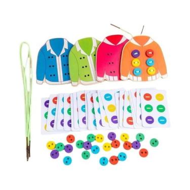 Imagem de Conjunto De Brinquedos Montessori Para Habilidades De Vida Para Menina