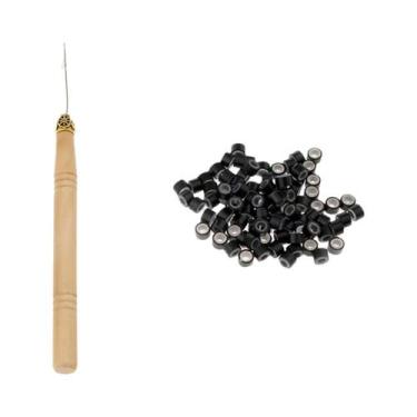 Imagem de Extensões De Cabelo Sintético Colorido Arco-Íris Com Brilho, 36/48 Pol