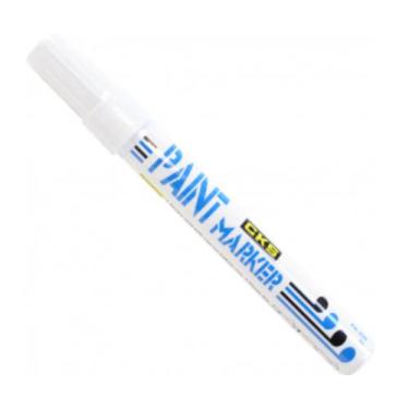 Imagem de Caneta Permanente Paint Marker CKS, Branca