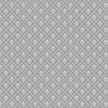 Imagem de Papel De Parede Cinza Escuro E Desenho Branco Adesivo Sala