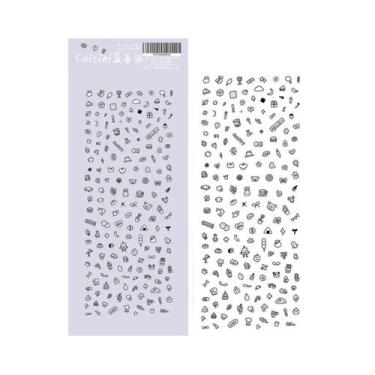 Imagem de Adesivos Decorativos De Desenhos Animados Fofos Para Cartões, Agendas,