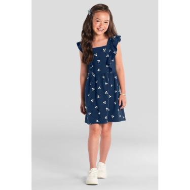 Imagem de Vestido Infantil Menina De Cerejas Brandili-Feminino