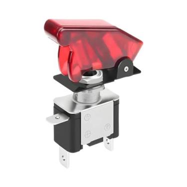 Imagem de Interruptor LED 12V 20A Com Tampa, Interruptor De Controle Automotivo 