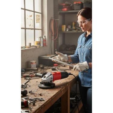 Imagem de Esmerilhadeira 850W Potente 115mm Profissional - Congratulations Store