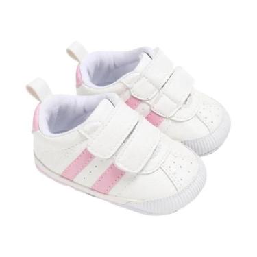 Imagem de Sapatos Esportivos Para Bebês Femininos De 0 a 12 Meses Com Solado Mac