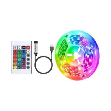 Imagem de Fita De LED USB 5V 5m 10m 20m 30m Flexível Para Decoração De Casa, Qua