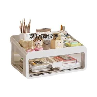 Imagem de Organizador De Mesa Multifuncional De Grande Capacidade Com Gavetas, P
