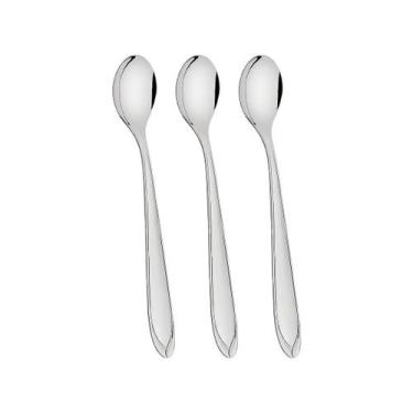 Imagem de Jogo de Colher Inox Tramontina Laguna 66906201 3 Peças, Inox, 3
