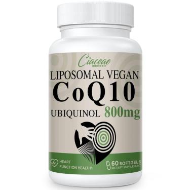 Imagem de Suplemento Ciaceae Coq10 Ubiquinol 800 Mg Lipossomal 60 Cápsulas-Unissex