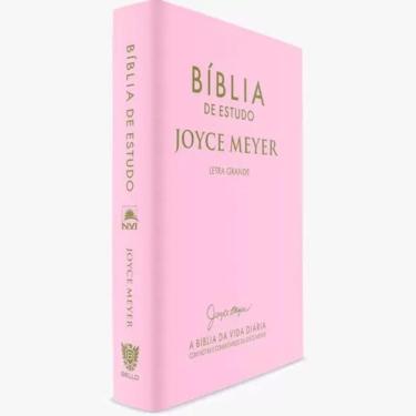 Imagem de Biblia De Estudo - Joyce Meyer - Rosa - Letra Grande - Bello Publicacoes