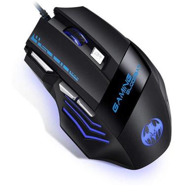 Imagem de Mouse Gamer RGB Led 6000 Dpi Usb 3.0 Profissional Com Fio - Inboxmobil