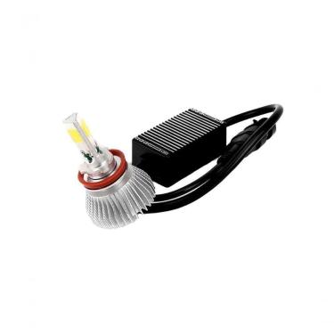 Imagem de Lâmpada Automotiva LED para Farol POWERLED 3D H11 - H9 12V 24V 6000K 50W 4500LM Shocklight