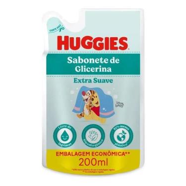Imagem de Sabonete Líquido Glicerina Huggies Extra Suave Refil 200 ml