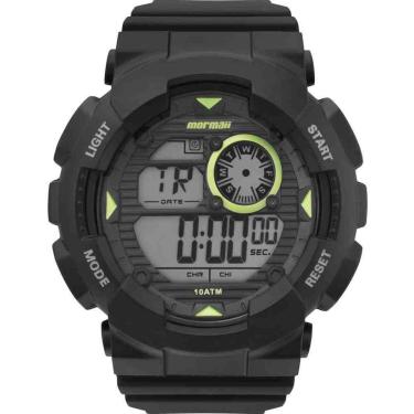 Imagem de Relógio Preto Masculino Mormaii Wave MO3415/8C-Masculino