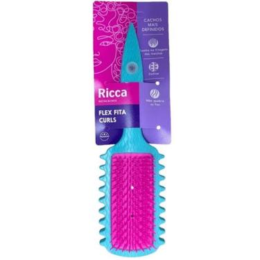 Imagem de Escova Ricca Flex Fita Curls Azul nº 2445