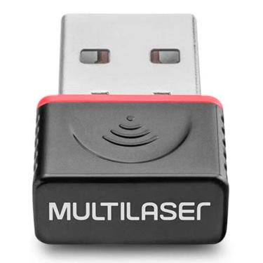 Imagem de USB Adaptador Wi-Fi Multilaser RE035 - Nano - 150Mbps - MU-MIMO
