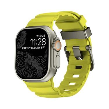 Imagem de Pulseira De Silicone Trail De 49mm 46mm 45mm 44mm Para Apple Watch Ult