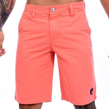 Imagem de Bermuda Sarja Tradicional Masculina Salmão - Icari, Salmão, 44