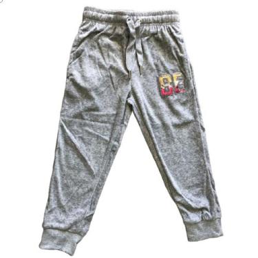Imagem de Calça de camurça infantil menina olyns, Cinza, 4