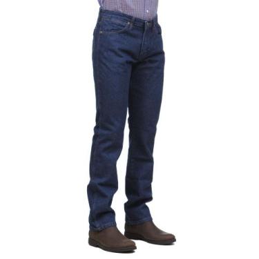 Imagem de Calça Jeans Masculina Cowboy Cut 100% Algodão Original Wrangler 23553,