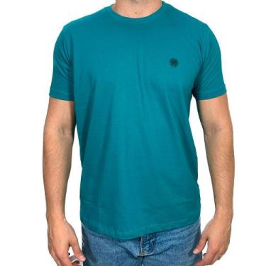 Imagem de Camiseta Masculina Basica Verde Dawson New, Verde, G