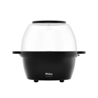 Imagem de Pipoqueira Elétrica Philco PPIE03A 2 em 1 Antiaderente 65g 450W Plástico 110V com Dosadores Removíveis
