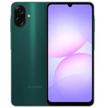 Imagem de Smartphone Samsung A07 4GB Ram 128GB Câmera Traseira Dupla 50MP 4G Processador Mediatek Helio G99 Verde