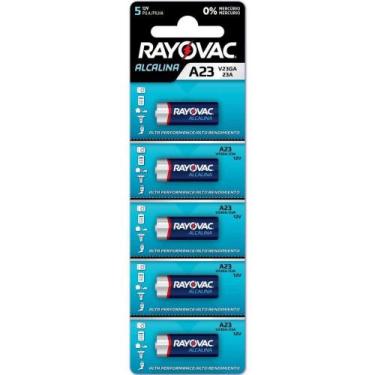 Imagem de Pilha Alcalina Bateria A23 12V BL.C/05 - Rayovac