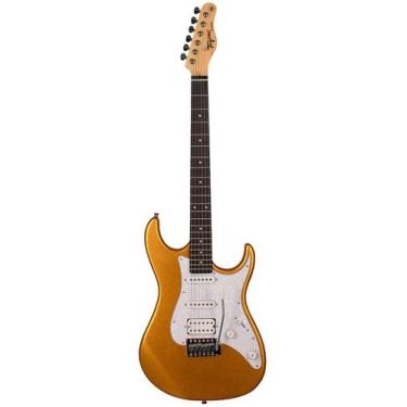 Imagem de Guitarra Tagima TG-520 DF/PW Metallic Gold Yellow