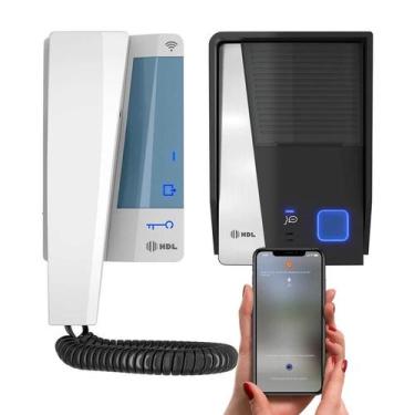 Imagem de Interfone Porteiro Eletronico Com Wifi Hdl Connect Aplicativo Siga-me