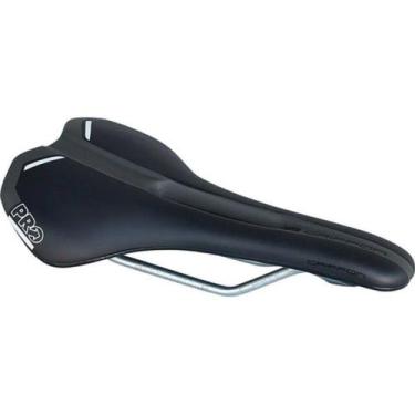 Imagem de Selim Griffon Cromo 152mm Preto Shimano Pro 275x152mm