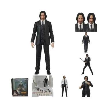 Imagem de Boneco De Ação John Wick Capítulo 2 Mafex 085 Articulado PVC Brinquedo