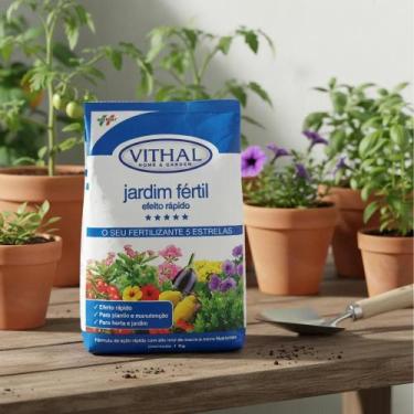 Imagem de Fertilizante Granulado Vithal Jardim Hortas Efeito Rápido 1k - Congrat