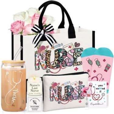 Imagem de Kit de Presente para Enfermeira UAREHIBY com Bolsa Tote