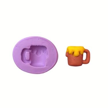 Imagem de Confeitaria dos moldes, F655 MOLDE DE SILICONE COPO CHOPP CONFEITARIA ARTESANATO
