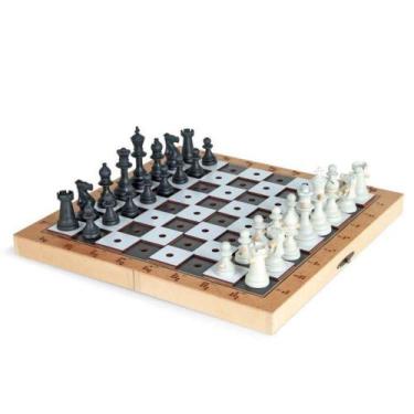 Jogo De Xadrez Magnético 19,5 x 19,5 Cm - Promotop