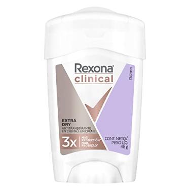 Imagem de Desodorante Antitranspirante Rexona Feminino Clinical Extra Dry 48g (A embalagem pode variar)