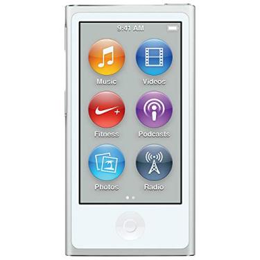 Imagem de M-Player iPod Nano 7ª geração 16 GB roxo (fone de ouvido genérico e cabo de carregamento) embalado em caixa branca simples