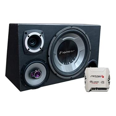Imagem de Caixa Trio Grave Medio Agudo Pioneer + Modulo Stetsom Cl1500