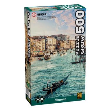 Jogo 3 Quebra Cabeça 1 Veneza, 1 Portugal E 1 Itália Puzzle