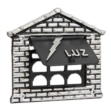 Imagem de Visor de Luz Prata em alumínio 